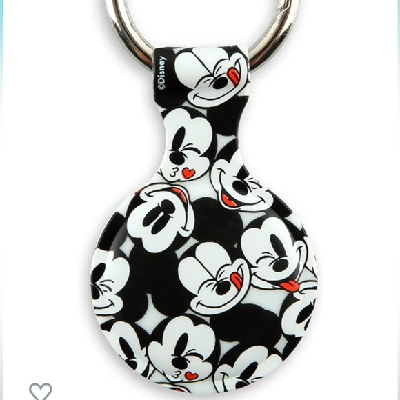 Disney Apple AirTag Mickey Mouse Holder - Protective Tracker with Keychain - Picture 4 of 11